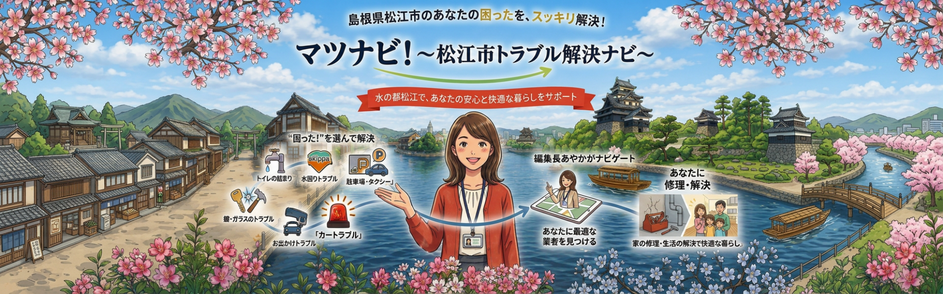 マツナビ！〜松江市トラブル解決ナビ〜