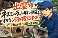 出雲市でネズミのラットサイン調査をするなら何を確認すべき？プロが教える侵入経路の見つけ方