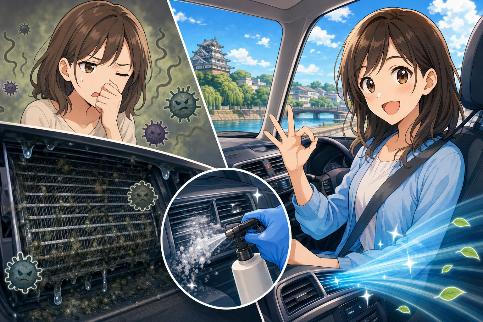 臭いの原因を知ると対策が選びやすくなります
