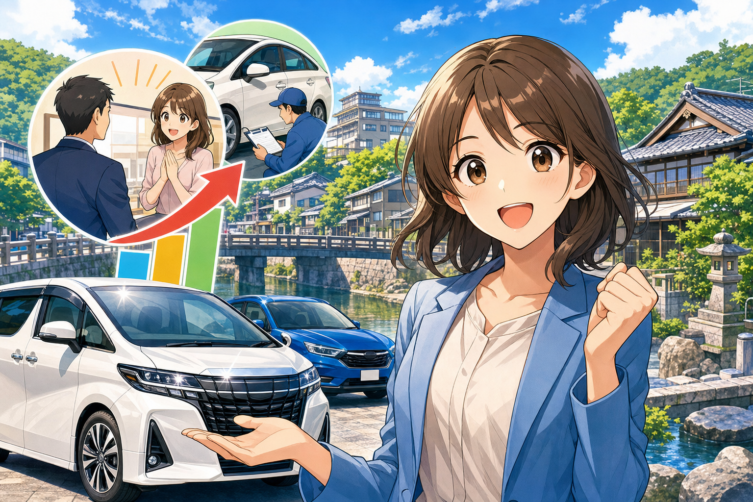 松江市玉造で車を売りたいならおすすめ業者は「1社決め打ち」より比較型です
