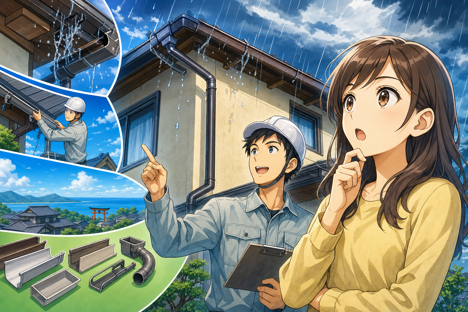 出雲市の雨どい修理・交換費用、結論はこれ！