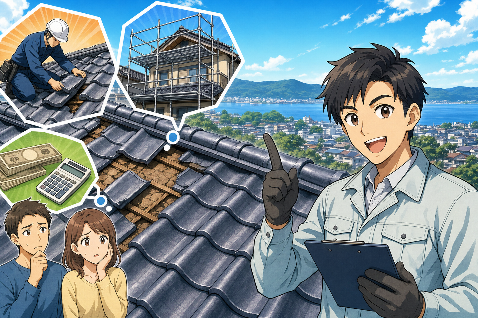 なぜ瓦ズレ修理の費用はこんなに幅があるの?