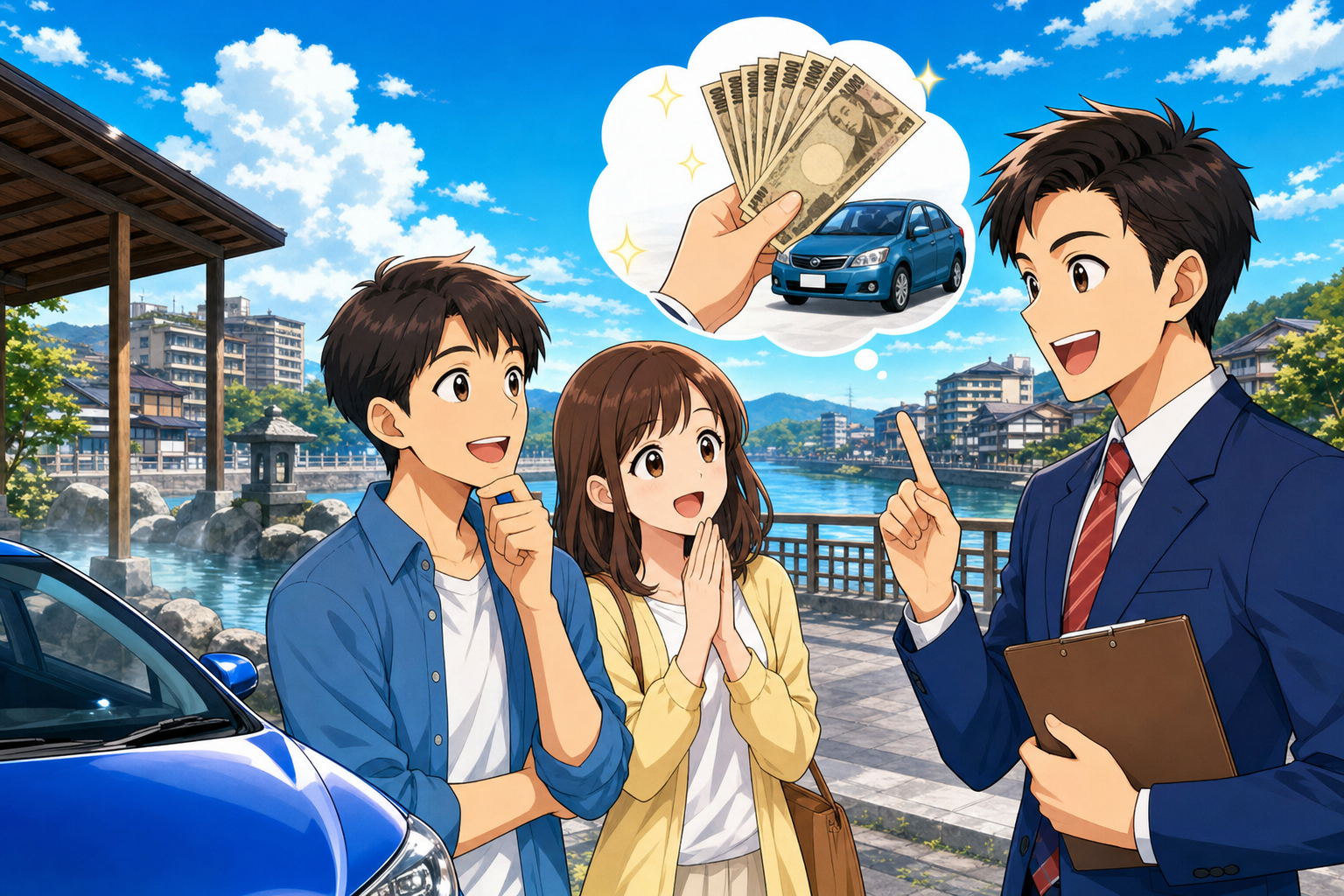 なぜ車売却時に自動車税の還付金が発生するの?
